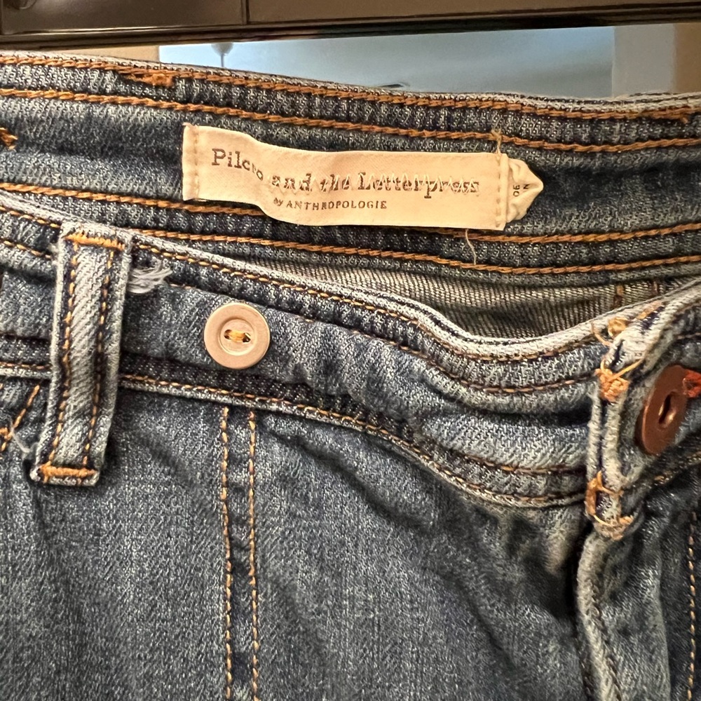 Anthropology Pilcro and the Letterpress jeans size 29 - Picture 5 of 5